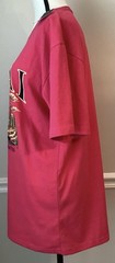 Dubshi Dubai UAE Souvenir T-Shirt Hot Pink XL Skyline Harbor Camels Graphic NWT