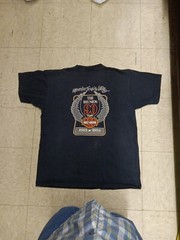 Vintage Harley Davidson 90 Years Reunion T-shirt Holoubek Front Back Print Sz Lg