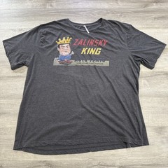 Tommy Boy Zalinsky Auto King Shirt Movie Chris Farley Men’s Gray Top 2XL