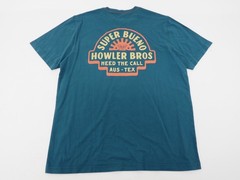 New! Howler Bros Super Bueno Sol Pocket Cotton Tee Shirt Men’s Medium Storm