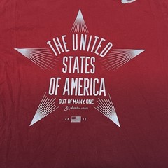 Nike T Shirt 2016 United States of American Out of Many, One Size Large Team USA