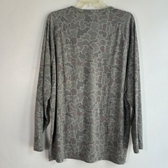 Local Boy Outfitters Shirt Mens XL Green Camo Long Sleeve Bamboo Blend Pocket