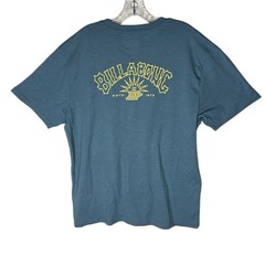 Billabong Mens Graphic Tee Shirt Dark Slate Heather Blue Size Large T-Shirt NWT