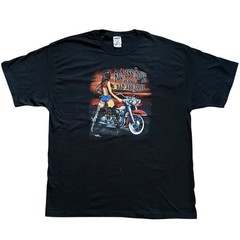 Vintage Bad Ass Boys Have Bad Toys Tshirt Mens XL 90s Girls Bikers Motorcycle