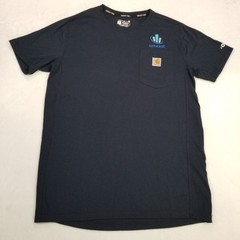 Carhartt Force Men’s Navy Smart Mechanical Solutions Pocket T-Shirt Size Small