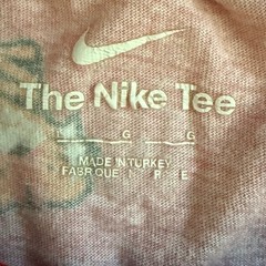 Nike Men’s Medium Tiger Woods Golf T-Shirt Red Allover Tiger Print