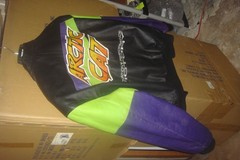 Vintage Arctic Cat Men’s OEM XL Leather jacket shelf#HS9