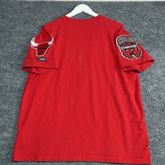Chicago Bulls NBA CHAMPIONSHIP T-Shirt~Men’s XL~Pro Standard Red Crew neck