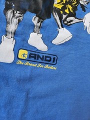 Men’s Medium / Kids XL- 14-16 Vintage And1 Baller T Shirt Tee Basketball