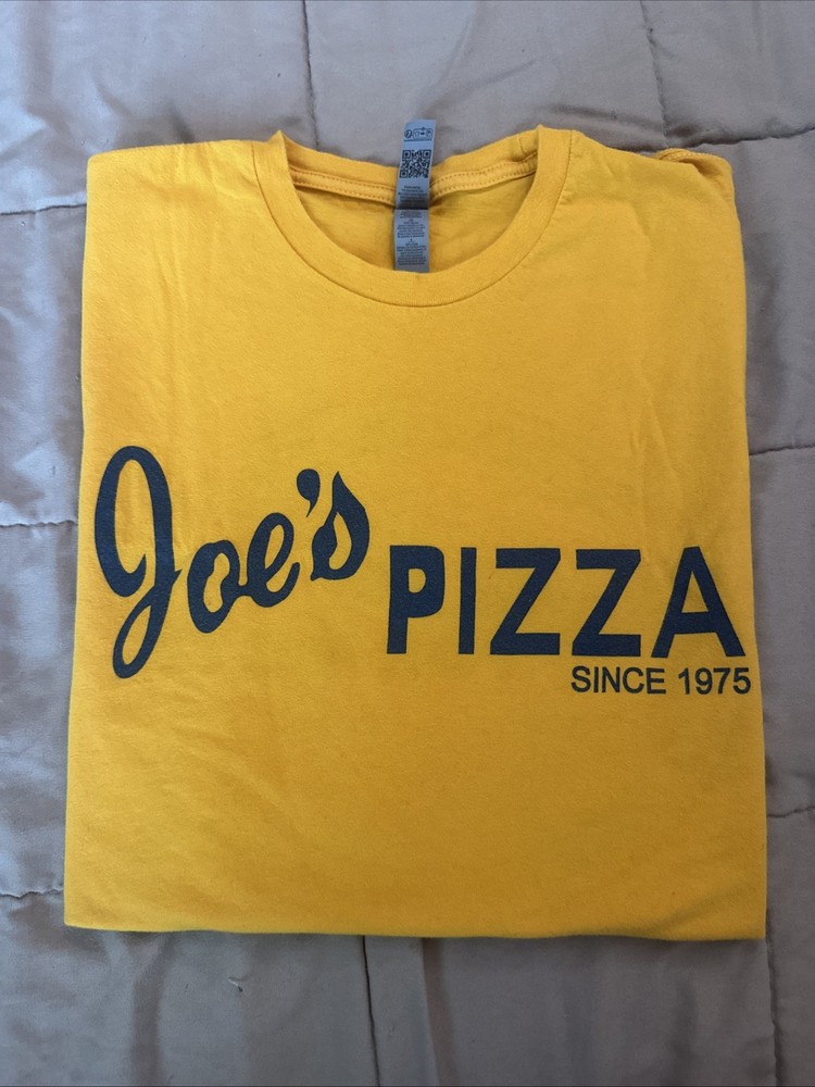 Joe’s Pizza Since 1975 NYC Shirt S Ann Arbor New York Maize Out Alpha Phi UMich