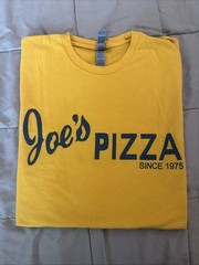 Joe’s Pizza Since 1975 NYC Shirt S Ann Arbor New York Maize Out Alpha Phi UMich