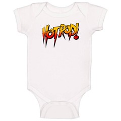 Hot Rod Rowdy Roddy Piper Retro Wrestling Baby One Piece