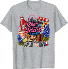 Shes from Texas I Can Tell State Pride T-Shirt #TN204