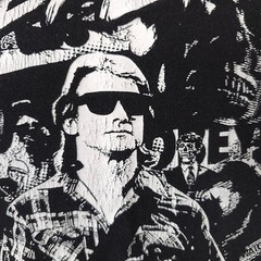 They Live T Shirt Mens Size Medium Black John Carpenter Horror Movie Tee