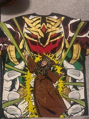 Mighty Morphin Power Rangers Green Ranger Rita Repulsa Modern AOP Size Large