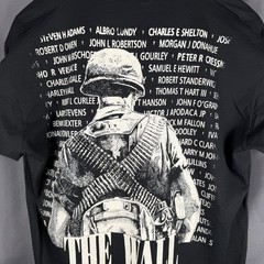Vintage Single Stitch T Shirt XL POW MIA The Wall USA Military Veteran Black Tee