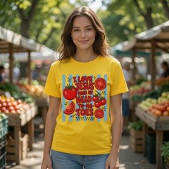 I Love Jesus Head Tomatoes Shirt Funny Christian Pun Tee VBS Church Gift