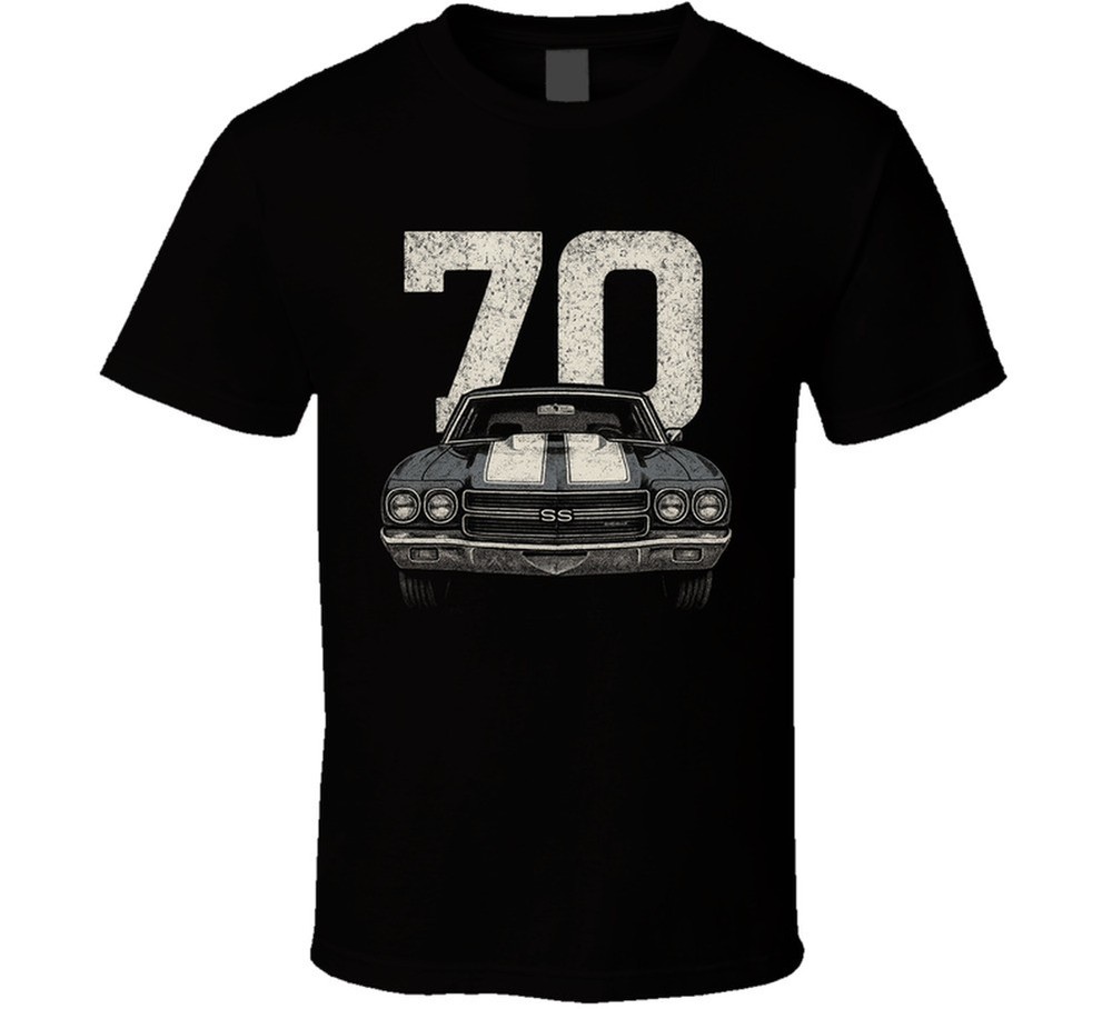 1970 Chevelle Ss 454 Classic Muscle Car Fan T Shirt