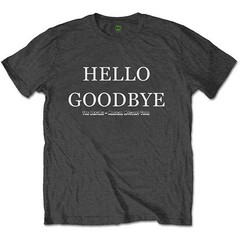 Men’s Beatles Hello, Goodbye (Back Print) Slim Fit T-shirt Small Charcoal