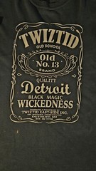 Rare Twiztid Rap Tee Mens 5XL Black Shirt Old No.13 Brand Detroit Graphic