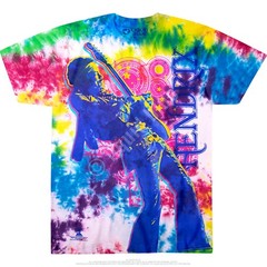 Jimi Hendrix Electric Lady Tie-Dye T-Shirt Liquid Blue