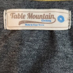 Table Mountain Capetown “Wonder of Nature” T-Shirt Charcoal Heather Gray Small