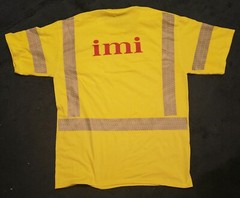Class 3 Hi Vis Cotton Tagless T-shirt imi