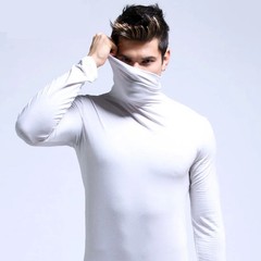 Sweatwear Mens Anti-pilling High Quality Knitted Turtlene Sweater Slim Fit Lon
