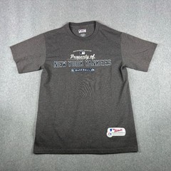 Majestic New York Yankees Baseball T-Shirt Men’s M Gray MLB Authentic