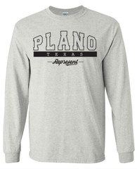 Plano Texas State T-Shirt Long Sleeve Graphic Tees Unisex Apparel