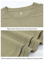 Mens Sun Protection Hiking Shirts Long Sleeve Water UPF 50+ SPF UV Shirts Lig…