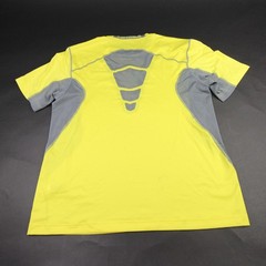 Nike Pro Combat Short Sleeve Shirt Men’s Yellow New without Tags Multiple Sizes
