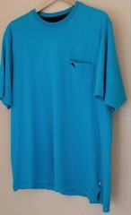 TOMMY BAHAMA Pull-On Bali Skyline T-Shirt CrewNeck Short Sleeve Pocket Logo Sz M