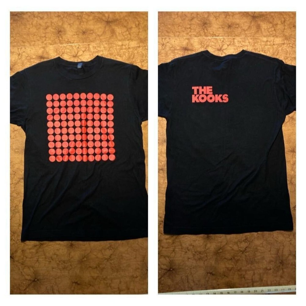 2014 The Kooks Around Town Band Shirt Indie Rock Strokes Killers Arctic Monkeys