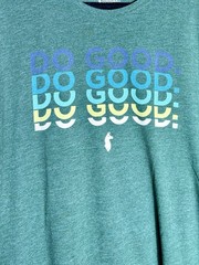 Cotopaxi Men’s XXL Short Sleeve T-Shirt Do Good Graphic Green Organic Cotton