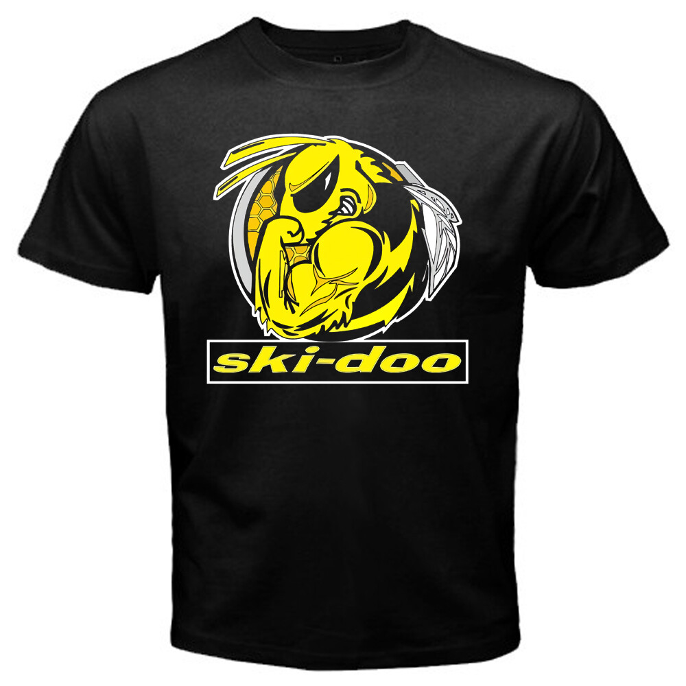 Ski-Doo Men’s Black T-Shirt Size S to 5XL