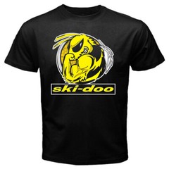 Ski-Doo Men’s Black T-Shirt Size S to 5XL