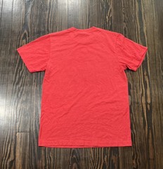Homage Miami Heat T Shirt Men’s Small Red Polyester Cotton Rayon