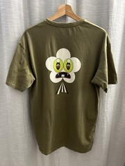 Artcotic x Dalek Space Monkey Graphic Tee Shirt Olive Green Men’s Large L