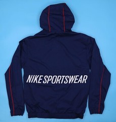 NIKE SPORTWEAR Men’s Jacket Hoodie Long Sleeve Size: Small. Blue.
