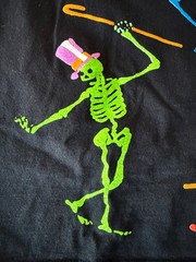 Online Ceramics Dancing Skeleton Grateful Dead Tshirt Medium Excellent condition