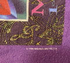 Vtg Mardi Gras T Shirt XL New Orleans 1999 ANDREA MISTRETTA Graphic Heavy Tee