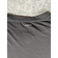 Adidas Ultimate Tee Mens Black College Graphic Climalite Performance Shirt L