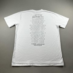 Arctic Monkeys T-Shirt Mens Large White North American Tour 2023 Concert Band
