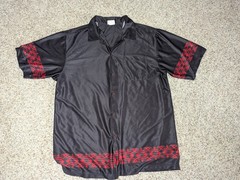 Lot Of 6 Shirts Dragon Flames Black Mixed Brands Sizes
