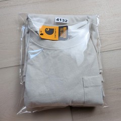 NEW Carhartt Relaxed Fit Heavyweight Long Sleeve T-Shirt Mens M Mountain Graphic