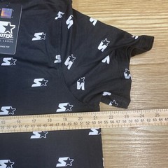 Camiseta Para Hombre Franela Manga Corta Playera Con Cuello V Talla M Starter