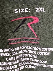Rothco G.I. Combat Long Sleeve Military Tactical Shirt | Green Camo | Mens 2XL