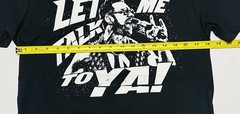WWE Authentic LA Knight Let Me Talk To Ya! Wrestling Graphic Mens Black M Shirt