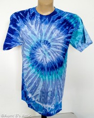 Tie Dye T-Shirt Unisex Colorful All Cotton T-Shirts Assorted Patterns